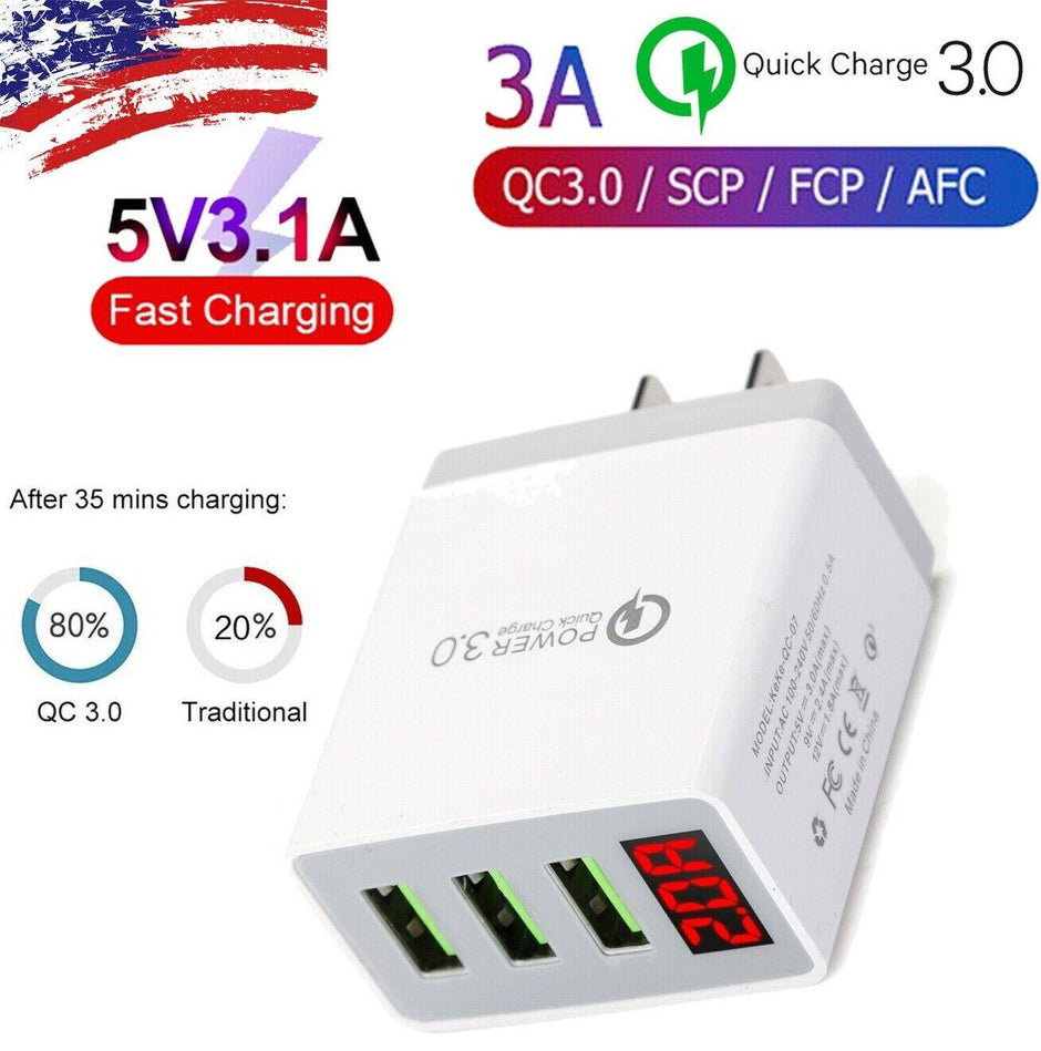 Chargeur rapide LED
