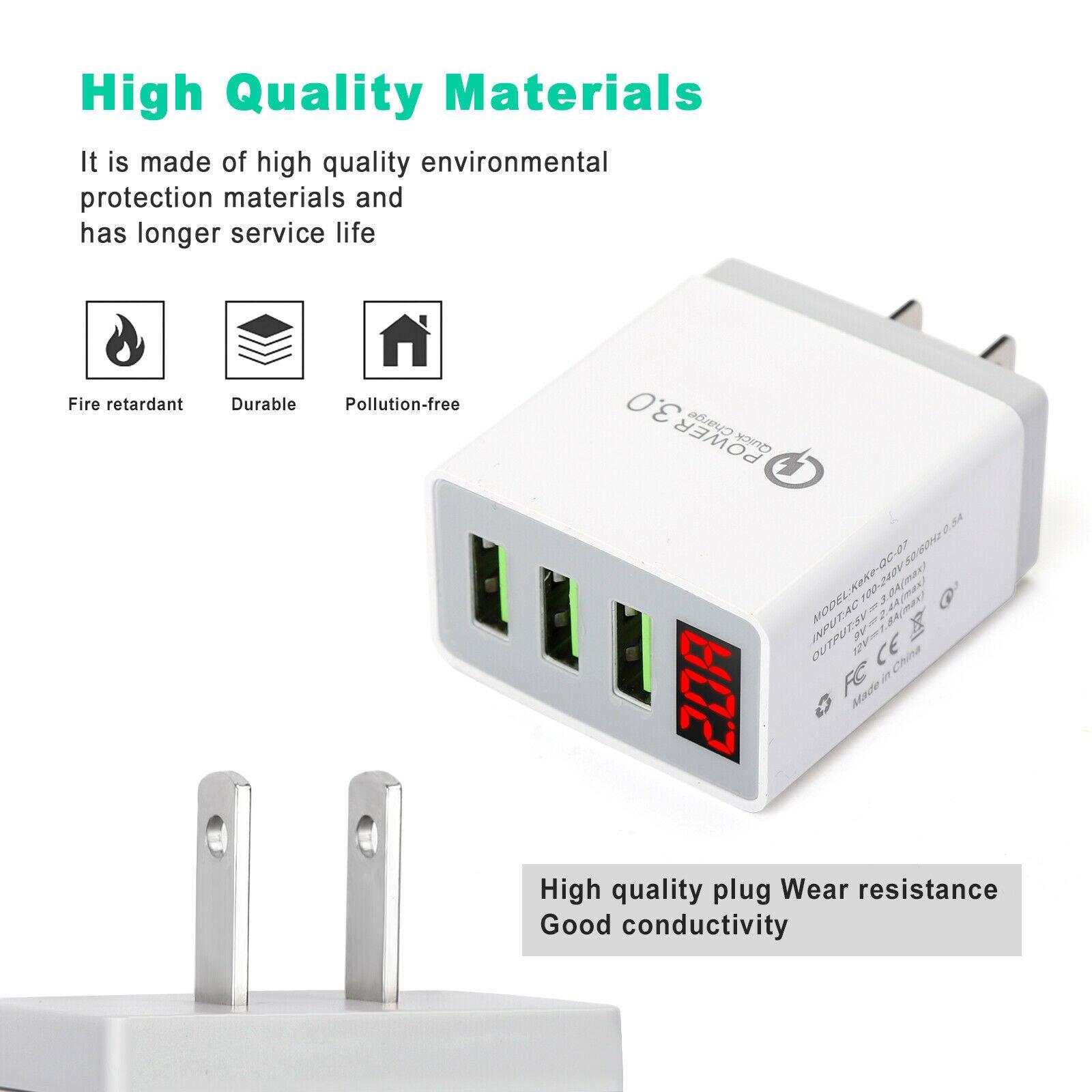Chargeur rapide LED