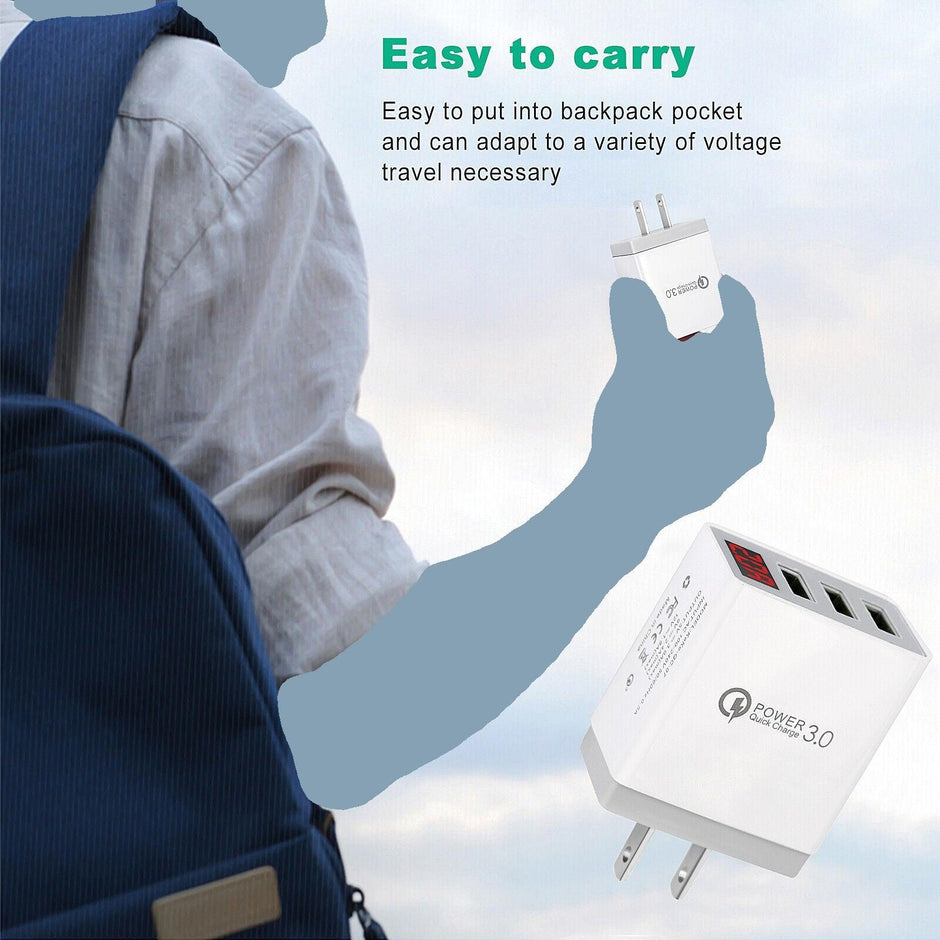 Chargeur rapide LED