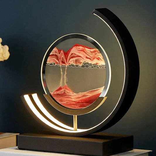Moving Sand LED Lamp