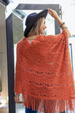 Scallop Lace Poncho