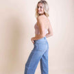Seamless Padded Textured Brami – Mustard - Comfortable & Stylish
