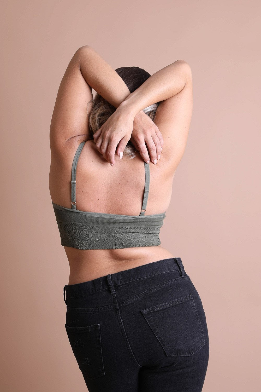 Bramis texturizado acolchado sin costuras 34 DD - 42 C.