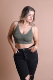Bramis texturizado acolchado sin costuras 34 DD - 42 C.