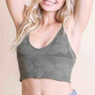 Seamless Padded Textured Brami – Mustard - Comfortable & Stylish