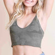 Seamless Padded Textured Brami – Mustard - Comfortable & Stylish