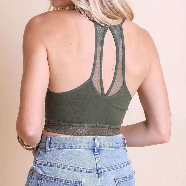 Polka Lace Bralettes