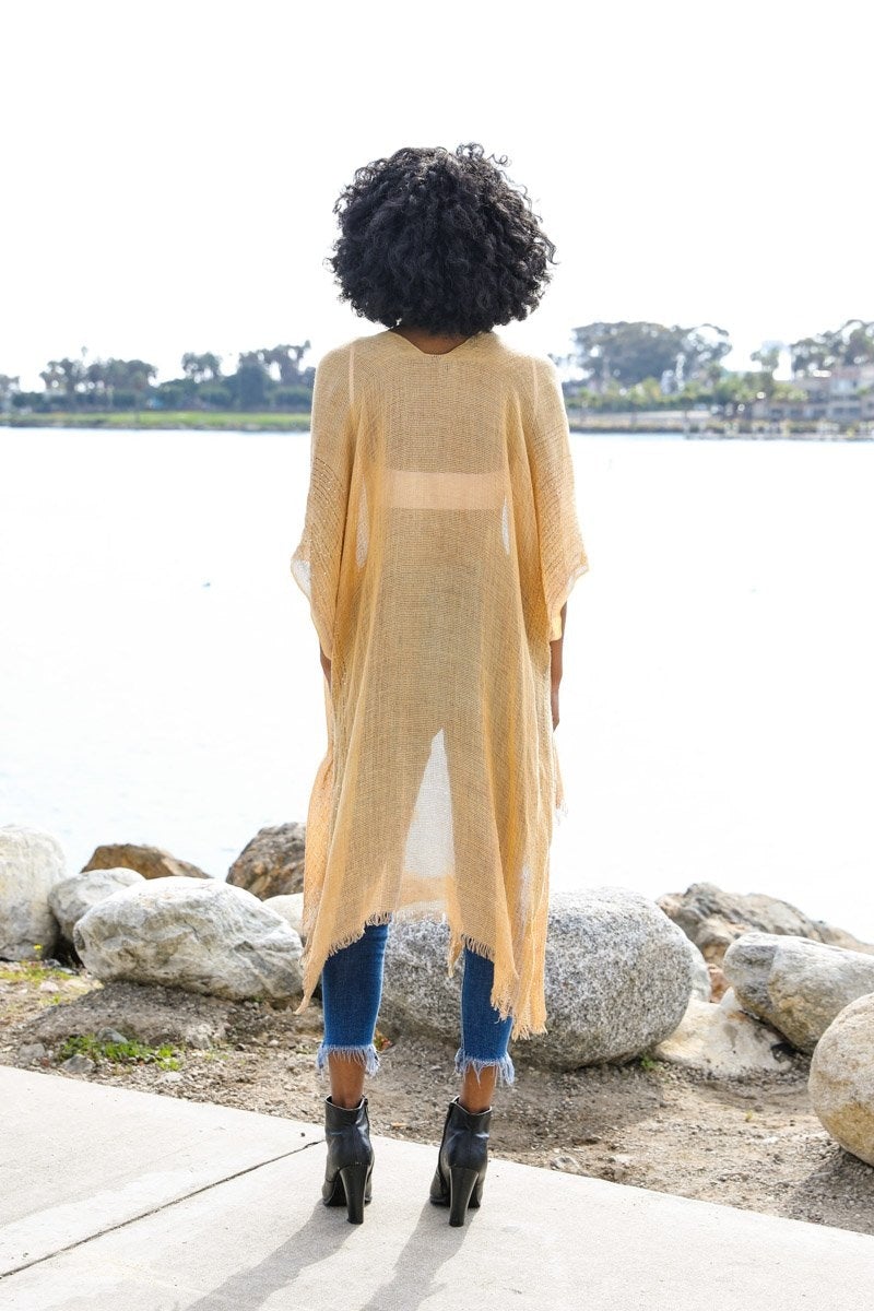 Glam Sequin Kimono