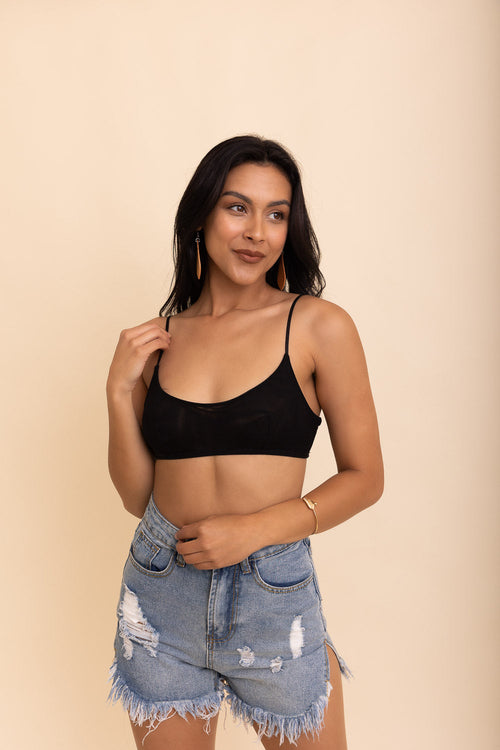 Sheer Mesh Bralette