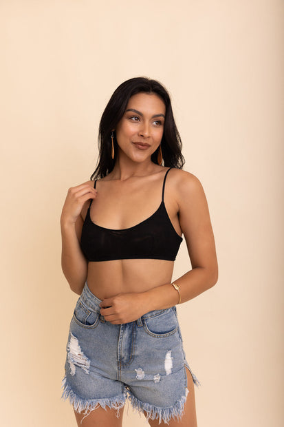 Sheer Mesh Bralette