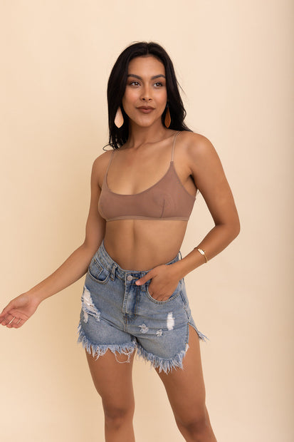 Sheer Mesh Bralette