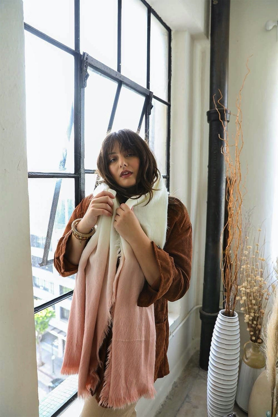Silky Ombre Scarf