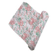 Desert Rose Swaddle featuring a beautiful rose design, soft and breathable fabric for cozy baby comfort.