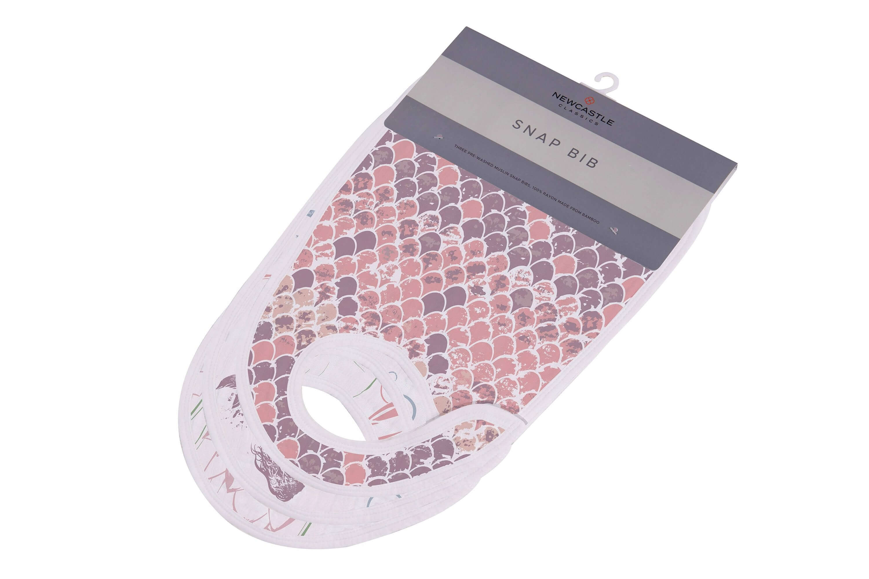 Under Sea Bibs featuring a colorful fish scale design, perfect for playful mealtimes by the sea.