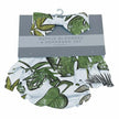 Tropical Forest Ruffle Bloomers and Headband Set with green leaf pattern for infants