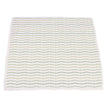 Dino Feet Muslin Blanket featuring a soft, patterned design with a green and white chevron style for cozy comfort.