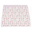 Bamboo Baby Blanket featuring playful animal patterns in soft colors, perfect for keeping your baby cozy.