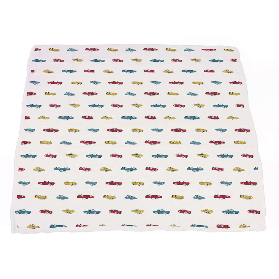 Vintage Cars Blanket