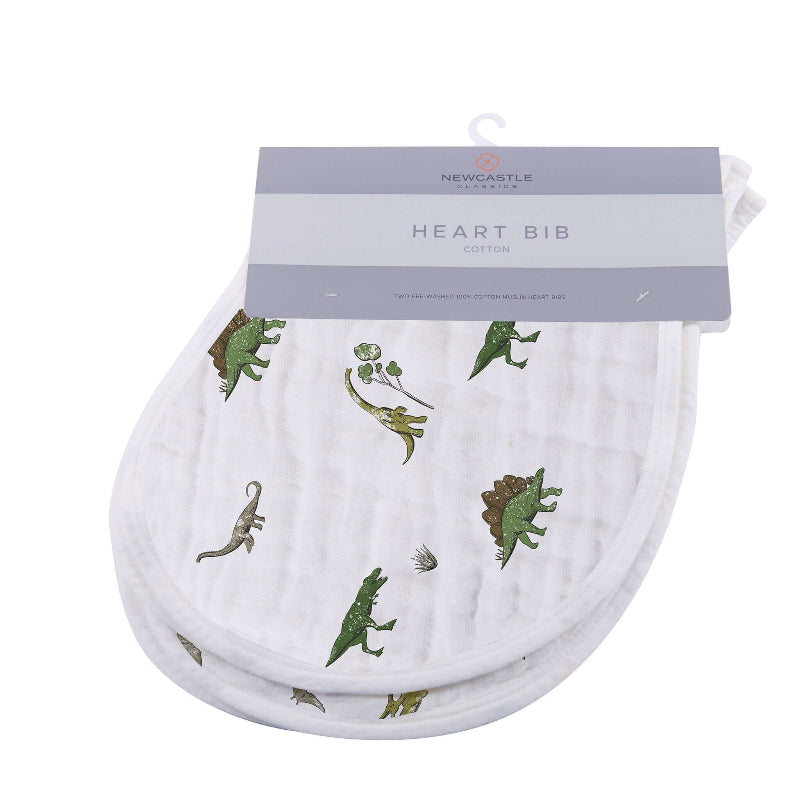 Dino Burp Bibs Set