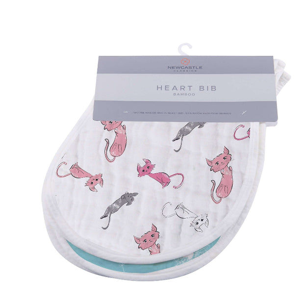 Dandelions Heart Bibs