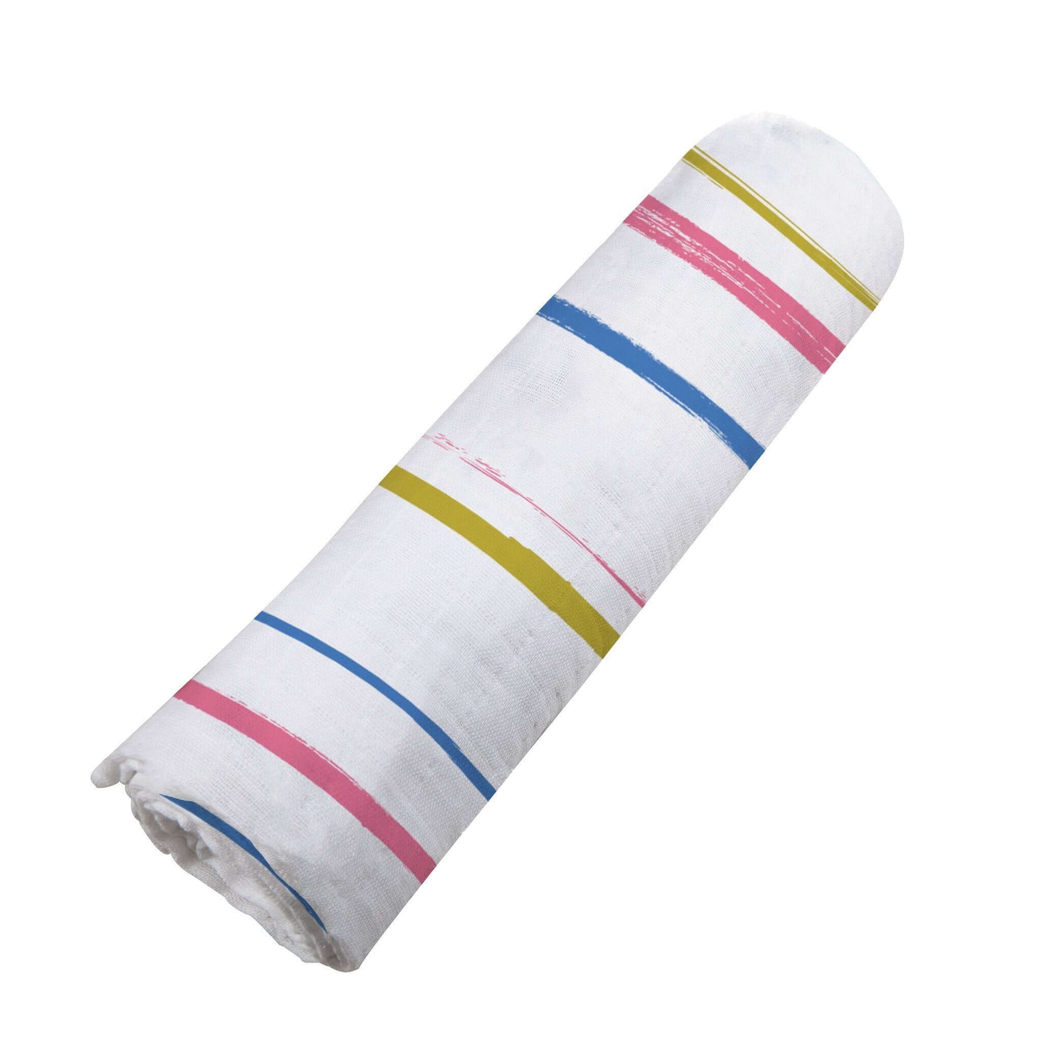 Watercolor Stripe Swaddle