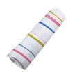 Watercolor Stripe Swaddle