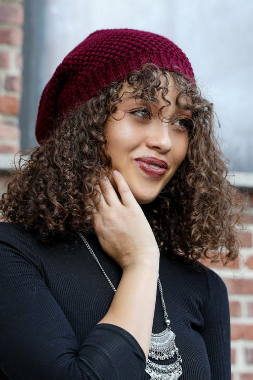 Knit Slouch Hat
