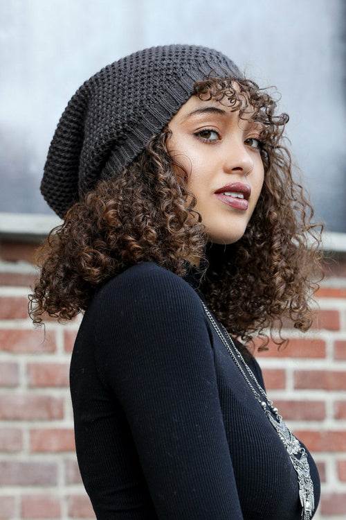 Knit Slouch Hat