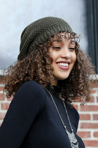Knit Slouch Hat