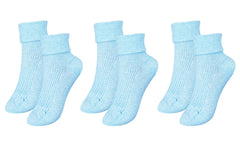 tittimitti®100% Organic Combed Cotton Luxury Women's Socks 3-Pack.