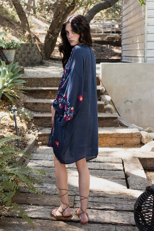 Kimonos florales ligeros.