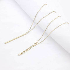 Vertical Bar Necklace