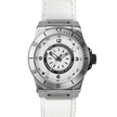 Sportivo Silver White Watch