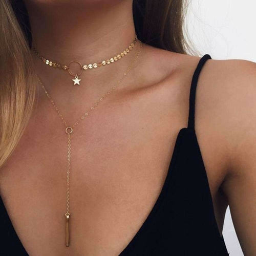 Star Choker Necklace