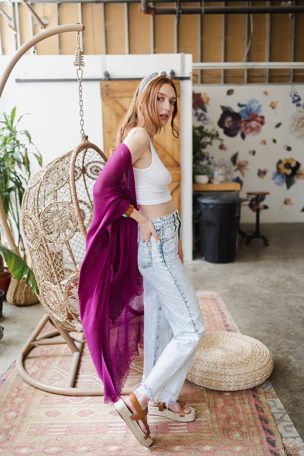 Summer Fringe Kimono