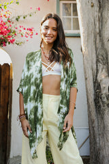 Summer Tie-Dye Kimono