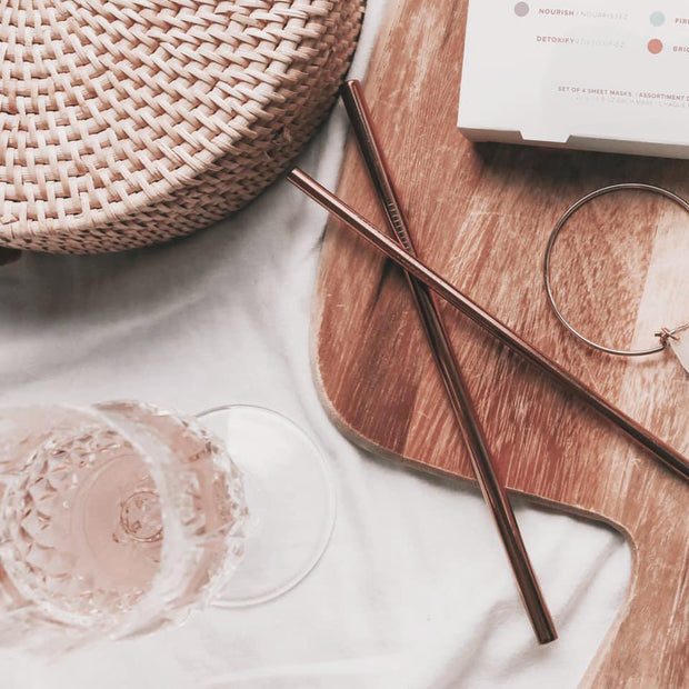 Buttercup Metal Straws