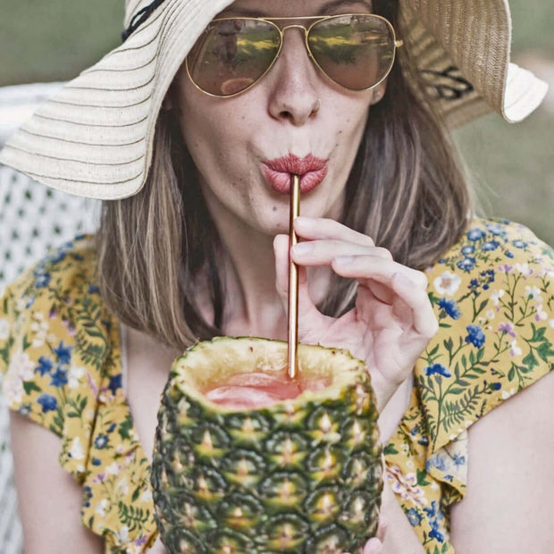 Buttercup Metal Straws