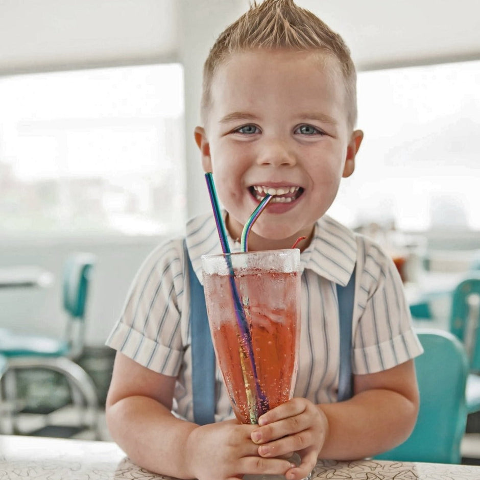 Buttercup Metal Straws