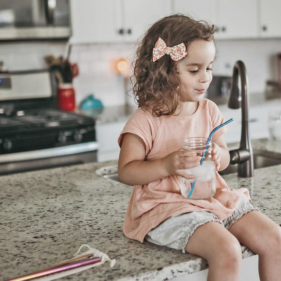Buttercup Metal Straws