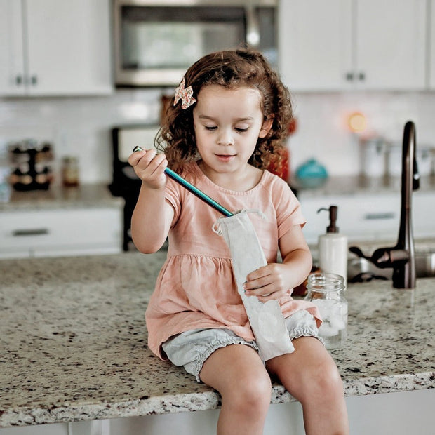 Buttercup Metal Straws