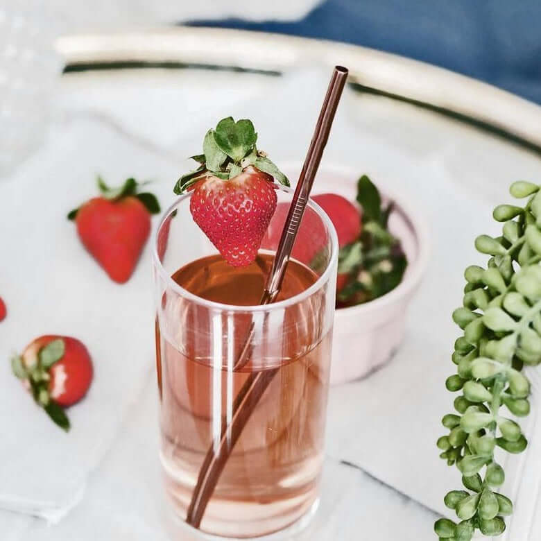 Buttercup Metal Straws