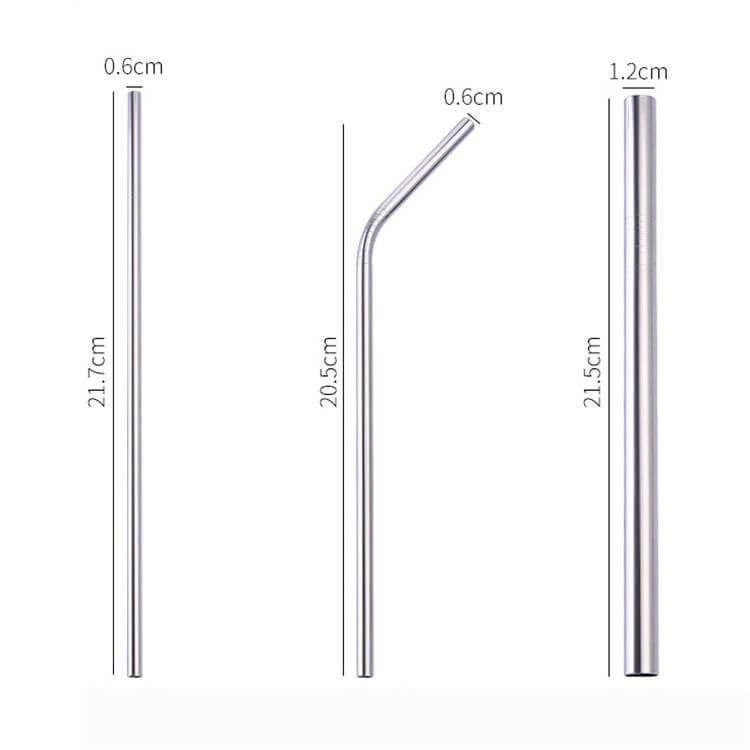 Buttercup Metal Straws