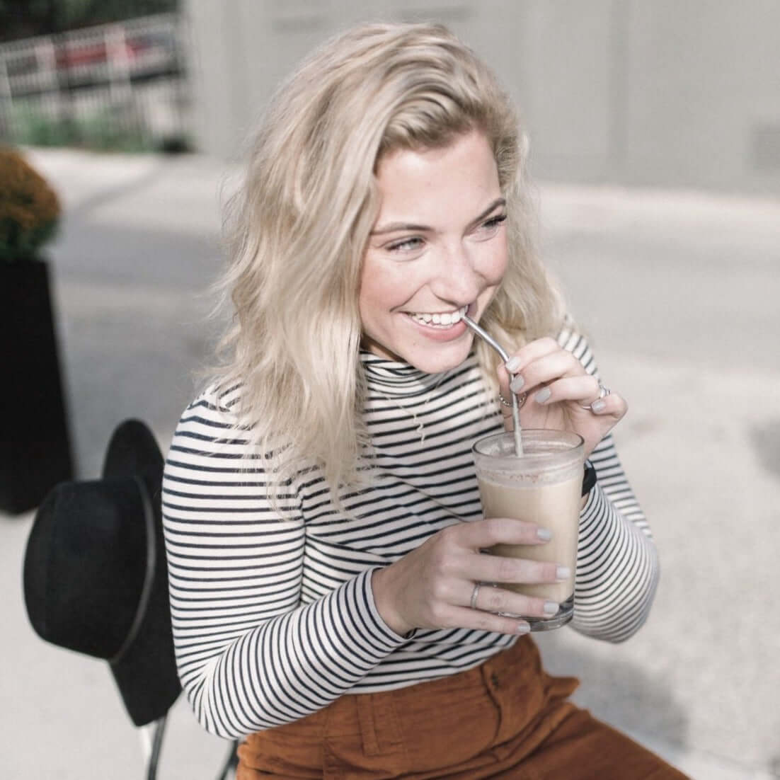 Buttercup Metal Straws