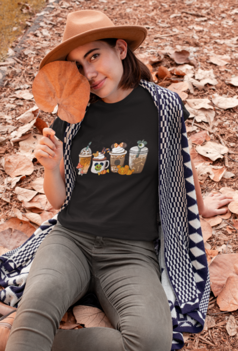Classic Characters Coffee Tee
