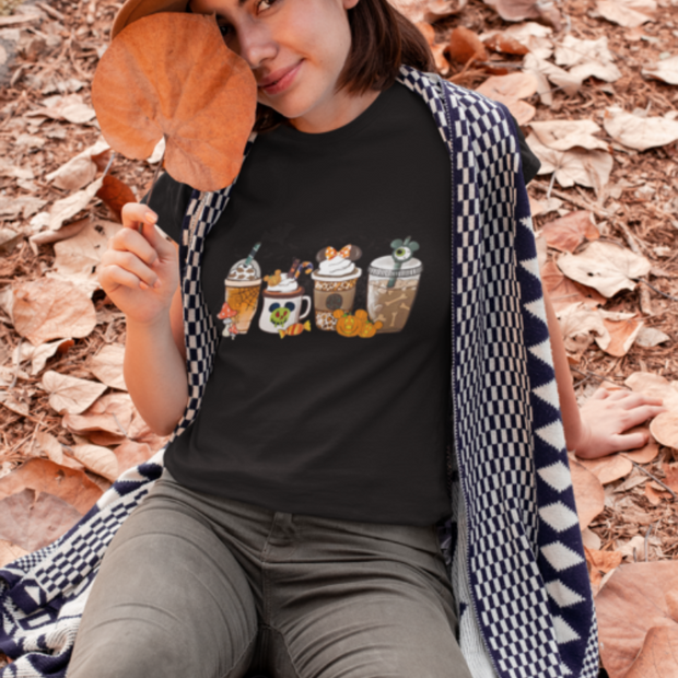 Classic Characters Coffee Tee