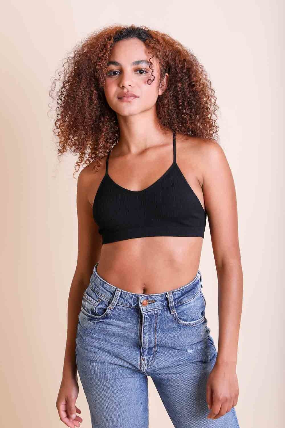 Tattoo Back Mesh Bralettes