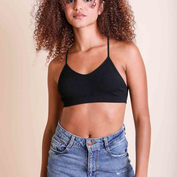 Tattoo Back Mesh Bralettes