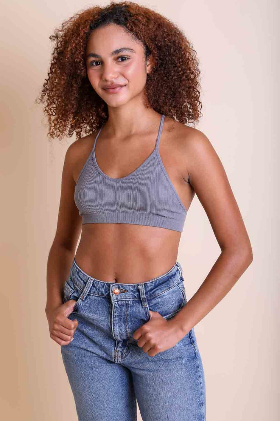 Tattoo Back Mesh Bralettes
