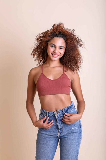 Tattoo Back Mesh Bralettes